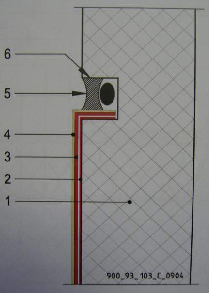 Terminazioni Predisporre idonei raccordi con le esistenti strutture 1. Struttura 2.