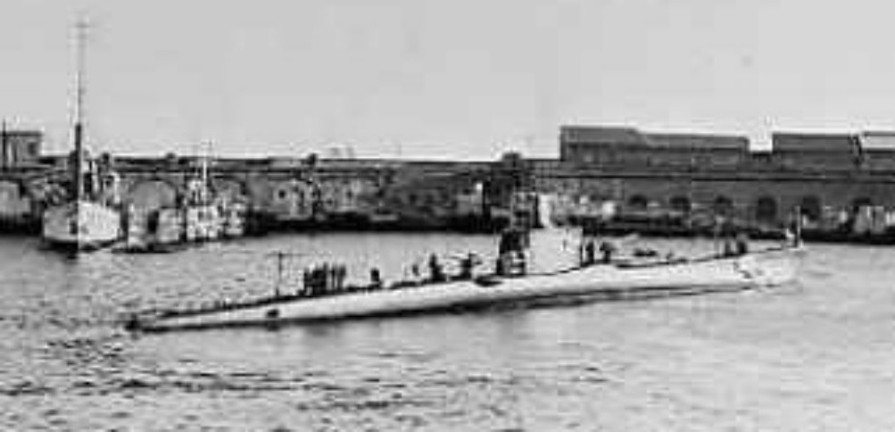 sommergibile Alpino Bagnolini (classe Liuzzi) (99-9) sommergibile Dandolo (classe Marcello) (97-98) sommergibile Ammiraglio Cagni (classe Ammiragli) (99-9) sommergibile Argo (classe Argo) (9-9)