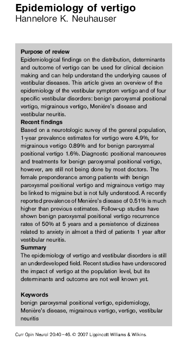 EPIDEMIOLOGIA Pochi i dati in letteratura: Esordio 30-60 anni Nessuna differenza sessuale (F 40 - M 60) 3,5 su 100.