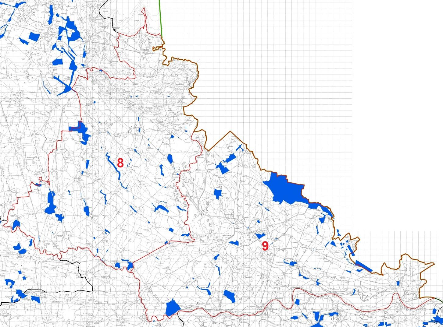 Mappatura della pericolosità di alluvioni del reticolo in gestione ai Consorzi di Bonifica della Regione Lombardia 08 -