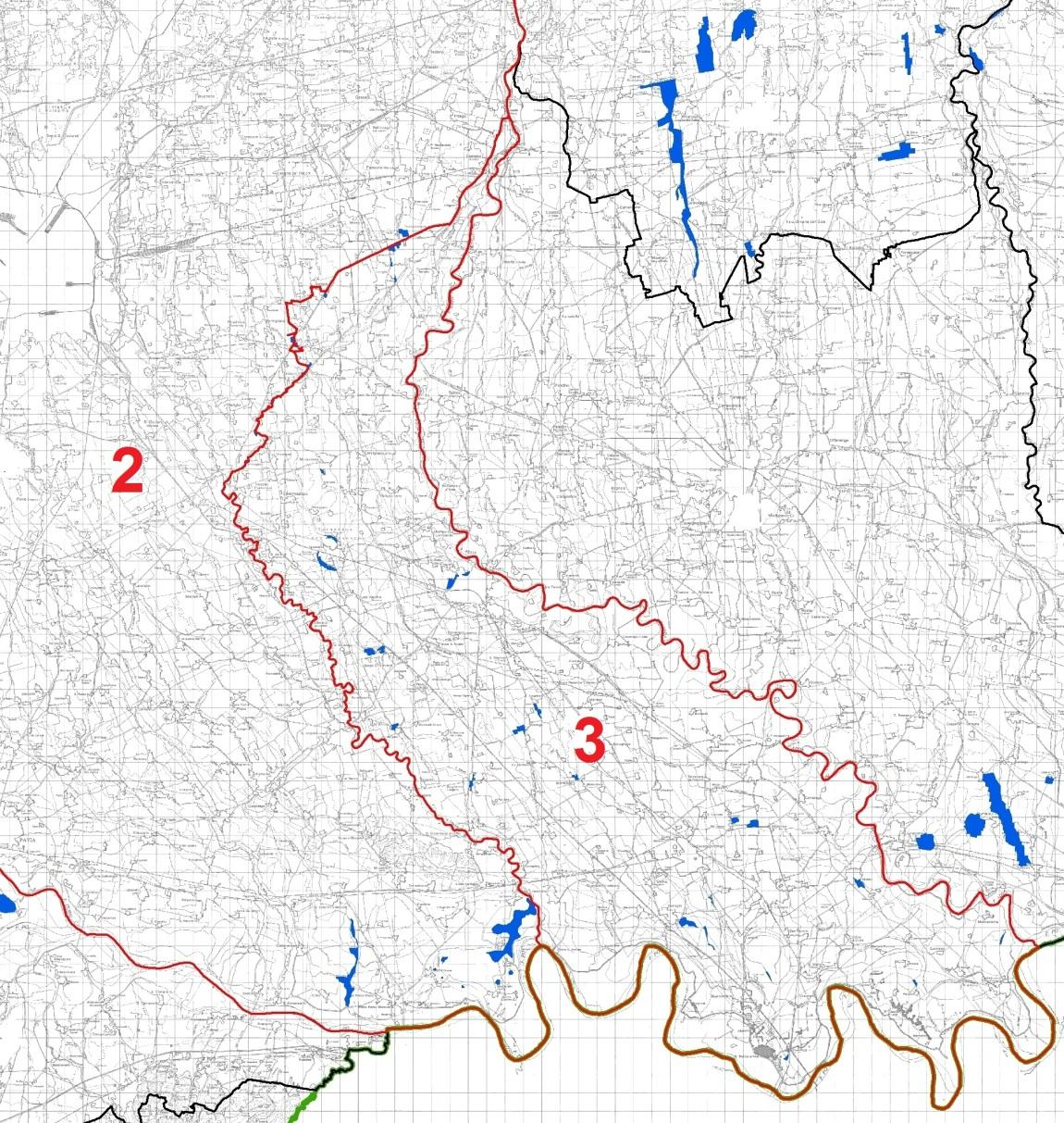 Mappatura della pericolosità di alluvioni del reticolo in gestione ai Consorzi di Bonifica della Regione Lombardia 2 - Est