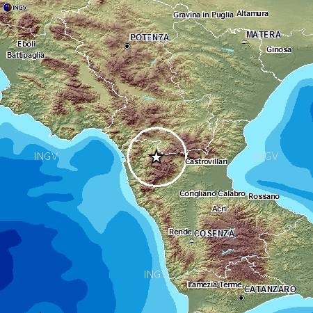 Istituto Nazionale di Geofisica e Vulcanologia Rilievo macrosismico degli effetti prodotti dal terremoto del Pollino del 26 ottobre 2012 alle ore 01:05 locali [aggiornamento: 29 ottobre 2012, ore