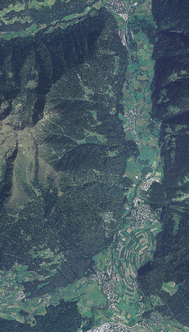 Area di studio Il torrente Aurino scorre nella parte orientale della provincia di Bolzano Molini di Tures Con una lunghezza di circa 50 km ed un
