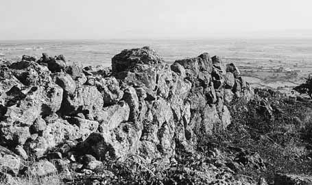 Fig. 168. Macomer, muraglia megalitica di Pedra Oddetta: planimetria generale. Fig. 169.