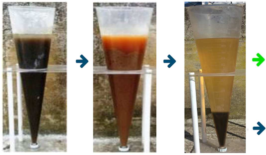 Idrolisi termochimica del fango Il sistema Newlisi: l idrolisi del fango e l eluato Fango di supero Fango idrolizzato Eluato + fango residuo