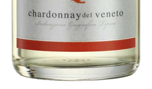 CHARDONNAY VENETO IGT 11% alc. vol. Chardonnay Allevato nelle principali aree viticole del Veneto.