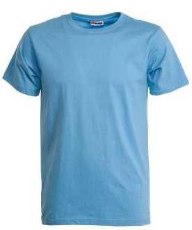 T-SHIRT COLLO GIROCOLLO MANICA CORTA, COLLETTO IN COSTINA MISTO SPANDEX DA 2.