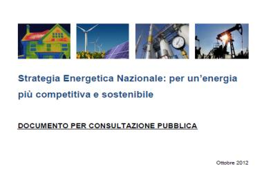 DM 6 LUGLIO 2012: IL FLUSSO NORMATIVO Piano di Azione Nazionale per le energie rinnovabili (PAN) Strategia Energetica Nazionale: per un energia più competitiva e