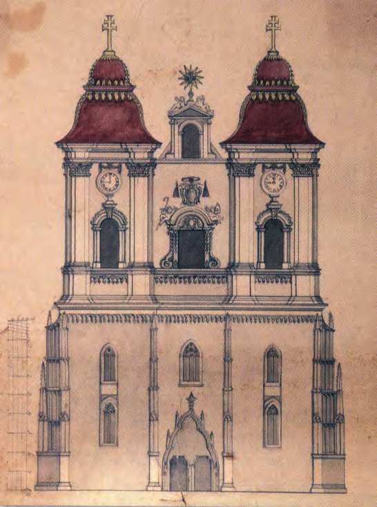 Transilvania Această propunere nu va fi dusă la bun sfârșit. Biserica va primi în cele din urmă un turn neogotic pe fațada nordică. Între 1957 și 1963 biserica va face obiectul unei restaurări ample.