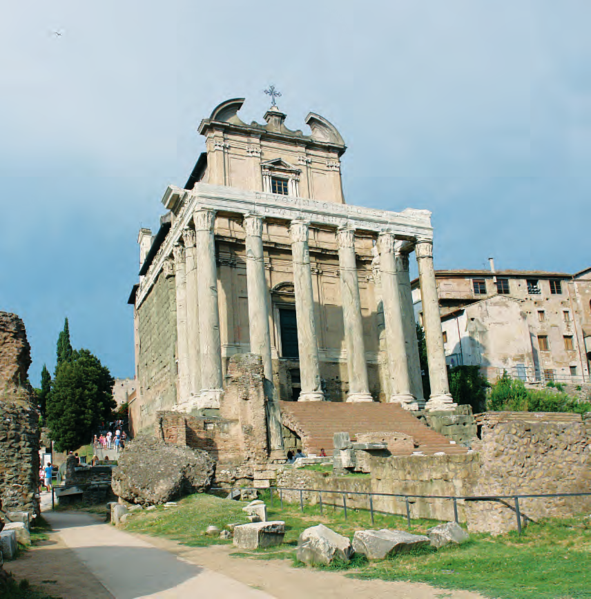Roma Dintre bisericile realizate sau atribuite lui Orazio Torriani, aceasta este singura ce are un astfel de fronton despicat. Acesta o individualizează în mod deosebit.