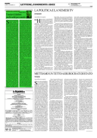 Lettori: 3.523.000 Diffusione: 437.902 Dir.