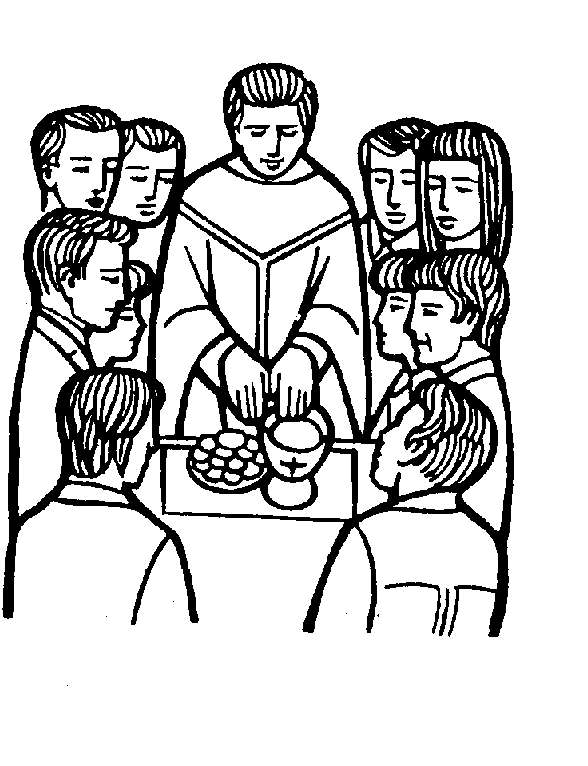 L'EUCARISTIA Nell ultima cena, Gesù, preso un pane, rese grazie, lo spezzò e lo diede loro
