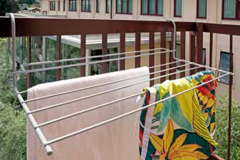 CASA HOUSE STENDI IRIS FISSO FIX IRIS DRYER Per calorifero, balcone o porta. For radiator, balcony or door. DATI TECNICI In filo d acciaio plastificato.