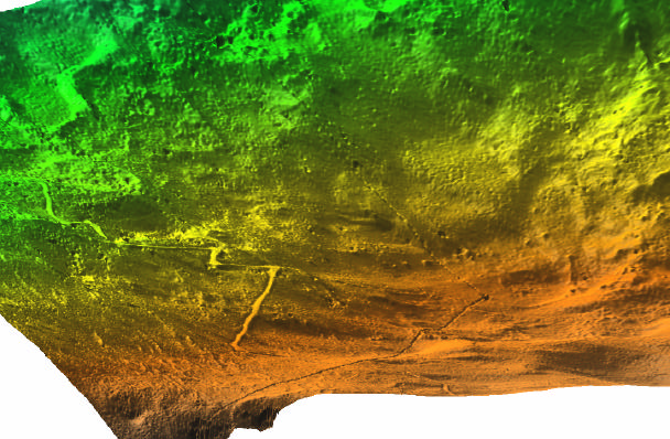 Realizzazione DTM da LiDAR s.