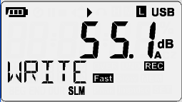 Registrazione automatica dei dati Premere il tasto per attivare la funzione di registrazione automatica dei dati. Il simbolo lampeggerà sul display LCD.