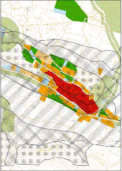 Esempio di risultato utilizzato per la pianificazione urbanistica post