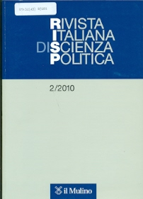 05:32(45). R526i RIVISTA ITALIANA DI SCIENZA POLITICA 2010, 40(2) - SOMMARIO Democrazia: sfide e opportunità, di Donatella della Porta 1. Democrazia liberale: le sfide. - 2. Sfide per guale modello?