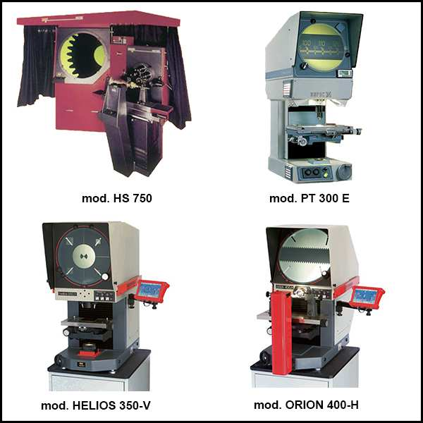 PROIETTORI DI PROFILI N Datasheet: F7-0 - 01 Modello: LUX VISION ARES 400 HELIOS 350-H HELIOS 350-V ORION 400-H ORION 400-V CYCLOP-1 MAXIMUS 1.