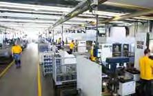 La modernissima produzione una garante per i prodotti di qualità EMS. Made in Germany.