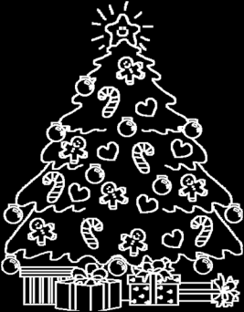 UNA STORIA DI NATALE... Il dono meraviglioso È la notte di Natale. I bambini trovano i regali ai piedi dell albero illuminato.