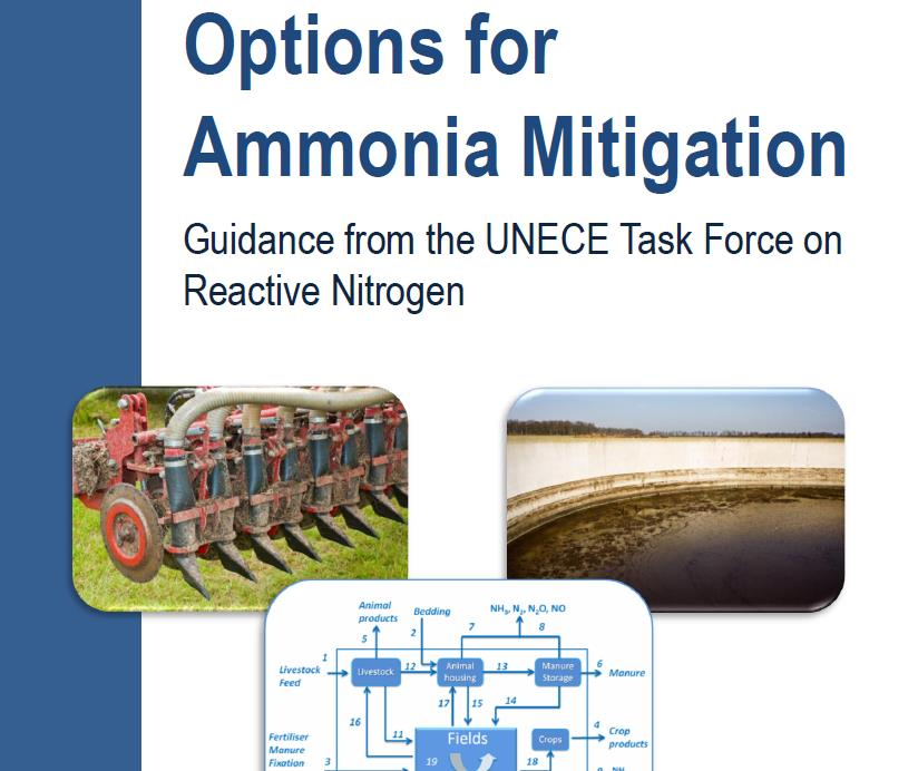 Mitigazione delle emissioni di NH3 Documento elaborato in ambito Unece dalla Task Force on Reactive Nitrogen (TFRN) in riferimento al protocollo di