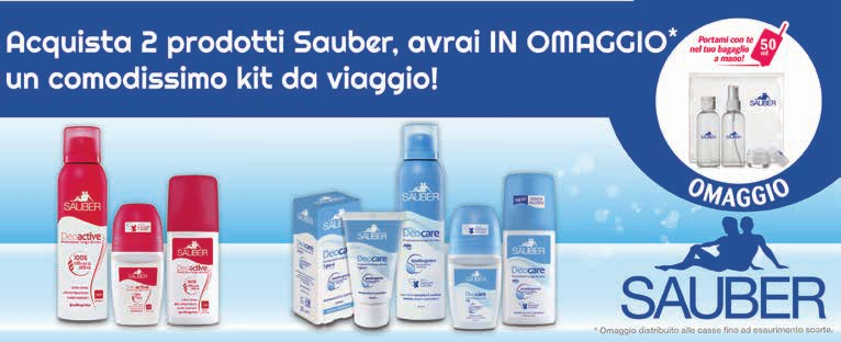 SPECIALE SAUBER Linea Deoactive Linea Deocare 1,98 1,99 2,10 1,99 2,10 1,98 2,96 SPECIALE SOLE Ricerca di mercato PdA su una pre-selezione di prodotti innovativi venduti in Italia, condotta da IRI su