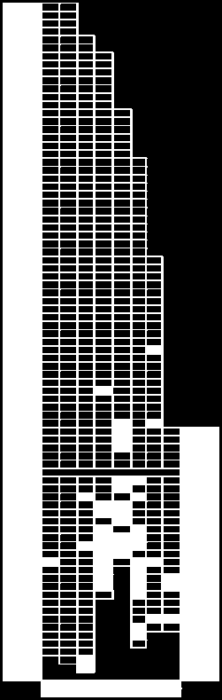 ANGELINI., LA MALATTIA DEL PINOT GRIGIO, PAG. 4 Fig. 5. Esempio della distribuzione delle viti sintomatiche in vigneto. Ogni vite sintomatica è rappresentata dal simbolo giallo.