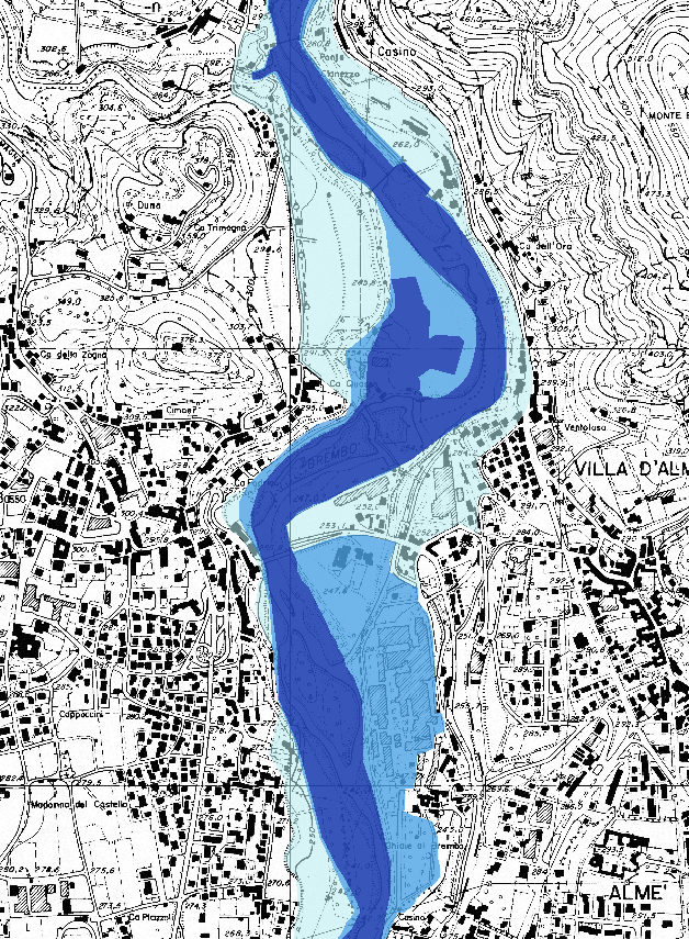 Il territorio di Bergamo nelle mappe di