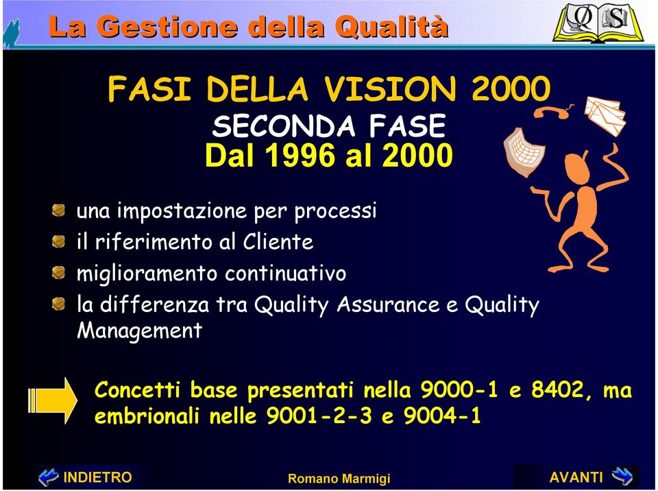 continuativo la differenza tra Quality Assurance e Quality