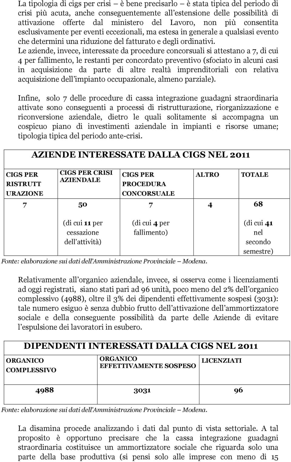 Le aziende, invece, interessate da procedure concorsuali si attestano a 7, di cui 4 per fallimento, le restanti per concordato preventivo (sfociato in alcuni casi in acquisizione da parte di altre