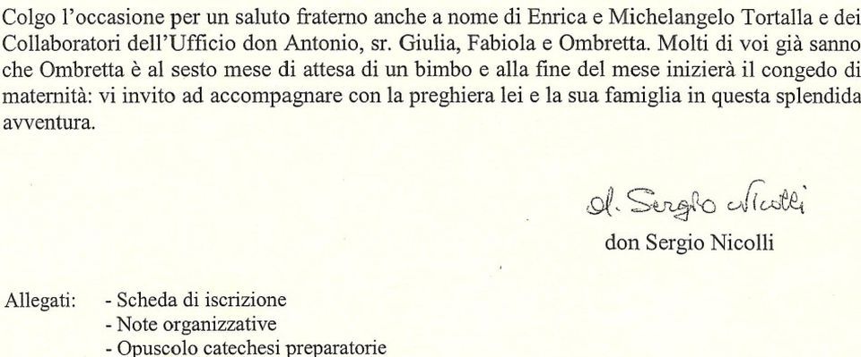 Molti di voi già sanno che Ombretta è al sesto mese di attesa di un bimbo e alla fine del mese inizierà il congedo di maternità: vi invito