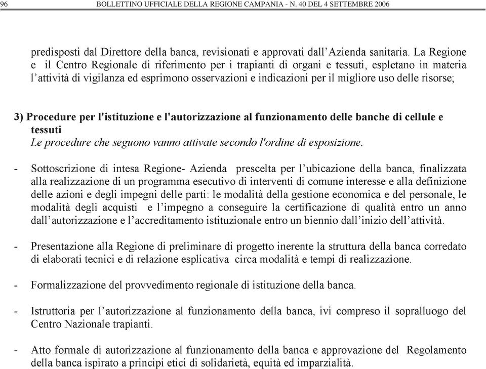 REGIONE CAMPANIA -