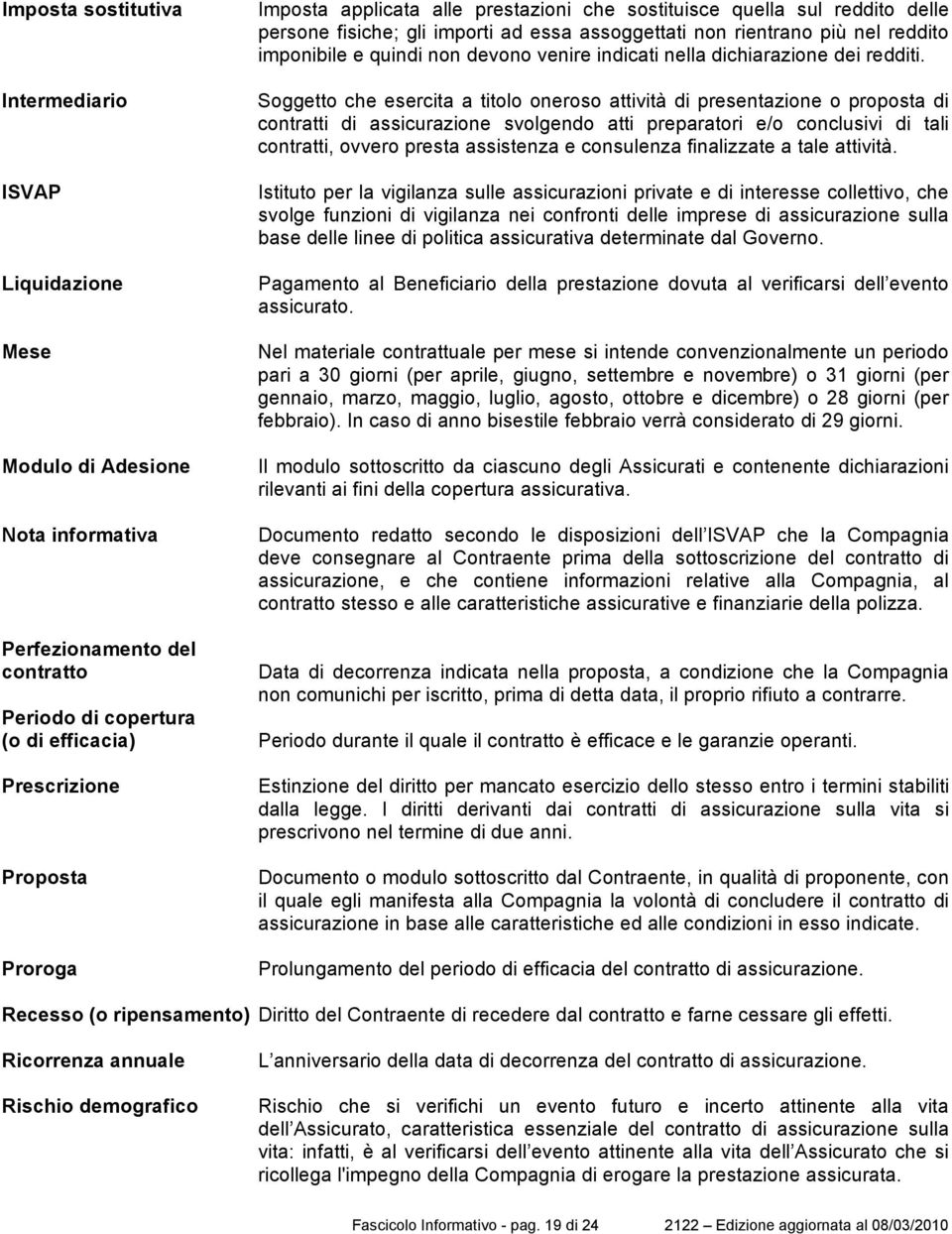 Soggetto che esercita a titolo oneroso attività di presentazione o proposta di contratti di assicurazione svolgendo atti preparatori e/o conclusivi di tali contratti, ovvero presta assistenza e