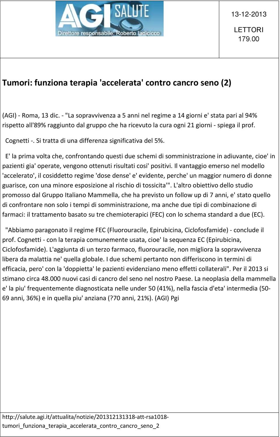 Si tratta di una differenza significativa del 5%.