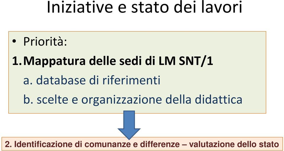 database di riferimenti b.