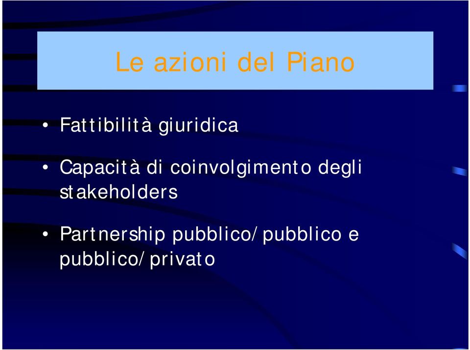 coinvolgimento degli stakeholders