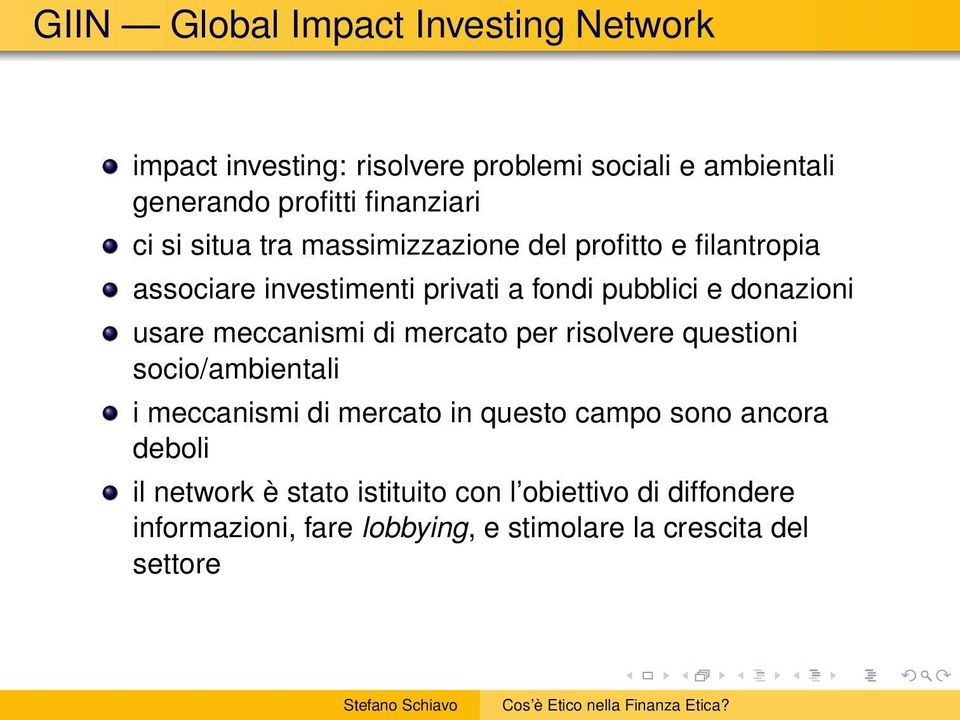 donazioni usare meccanismi di mercato per risolvere questioni socio/ambientali i meccanismi di mercato in questo campo sono