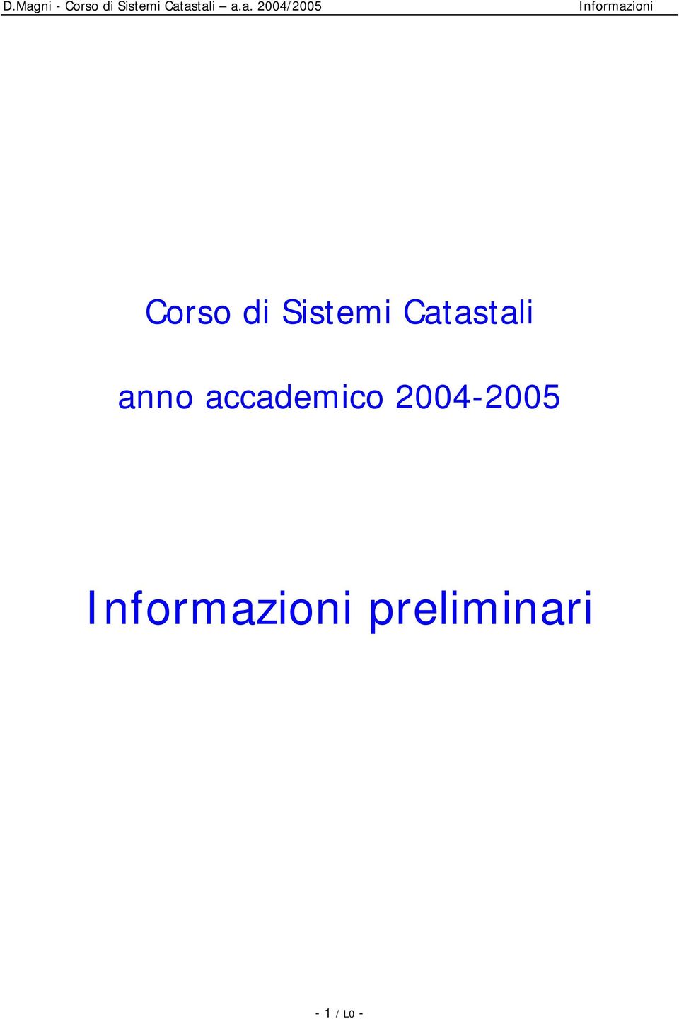 accademico