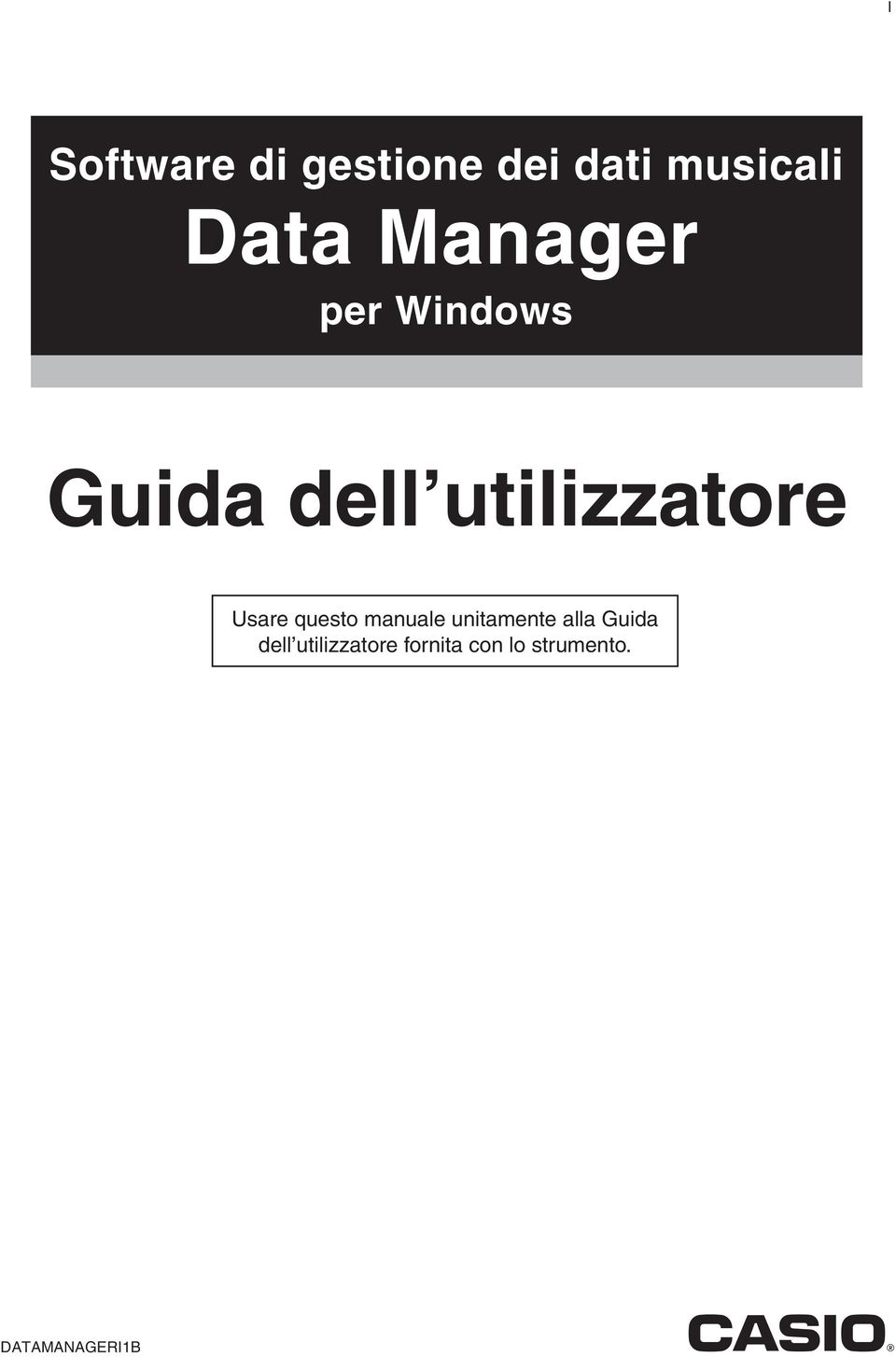 Usare questo manuale unitamente alla Guida dell