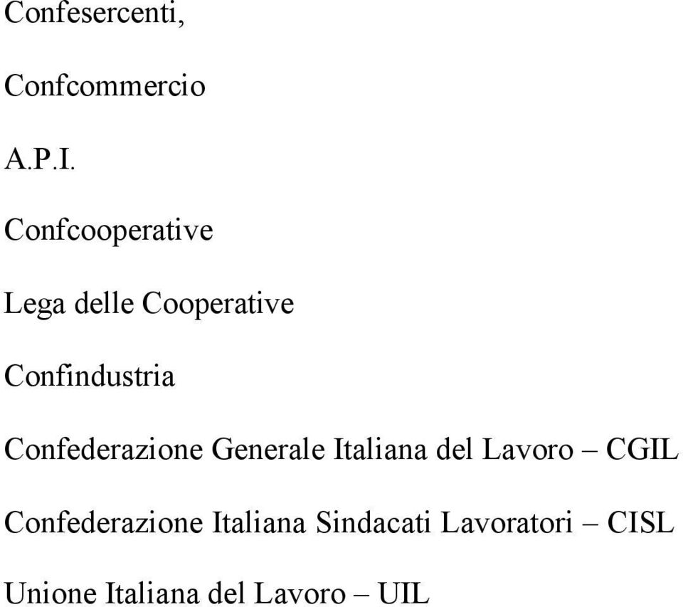 Confederazione Generale Italiana del Lavoro CGIL