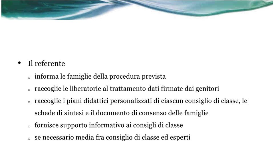 ciascun cnsigli di classe, le schede di sintesi e il dcument di cnsens delle famiglie