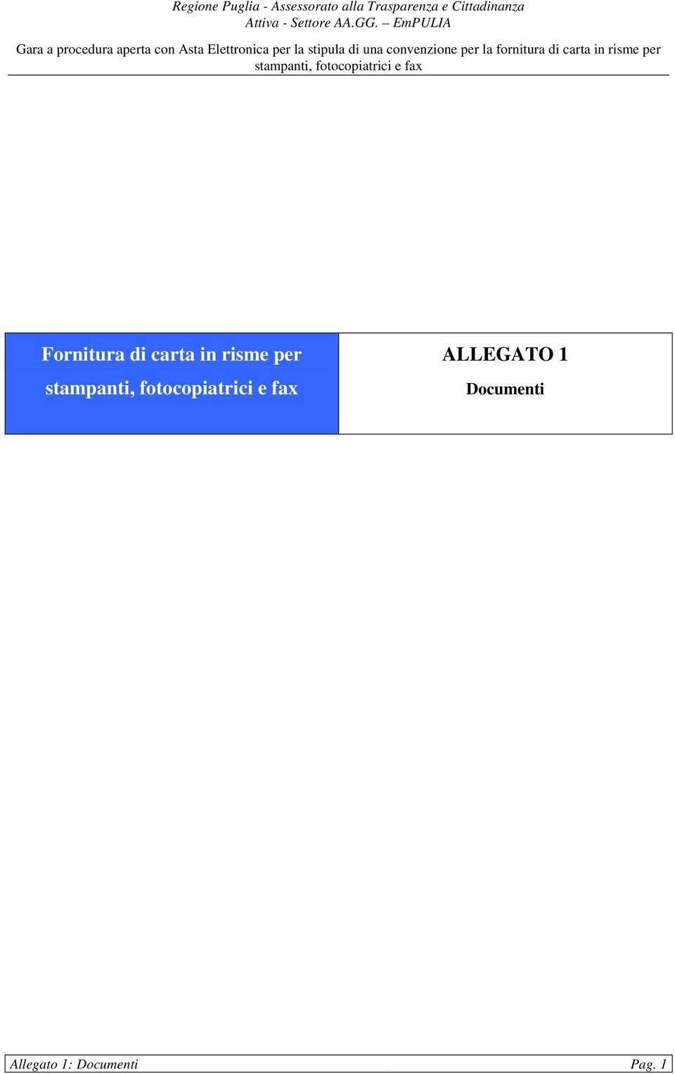 ALLEGATO 1 Documenti