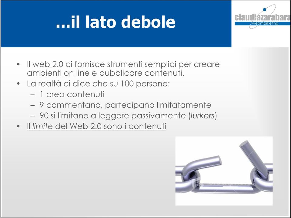 pubblicare contenuti.