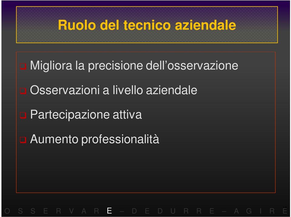 livello aziendale Partecipazione attiva Aumento