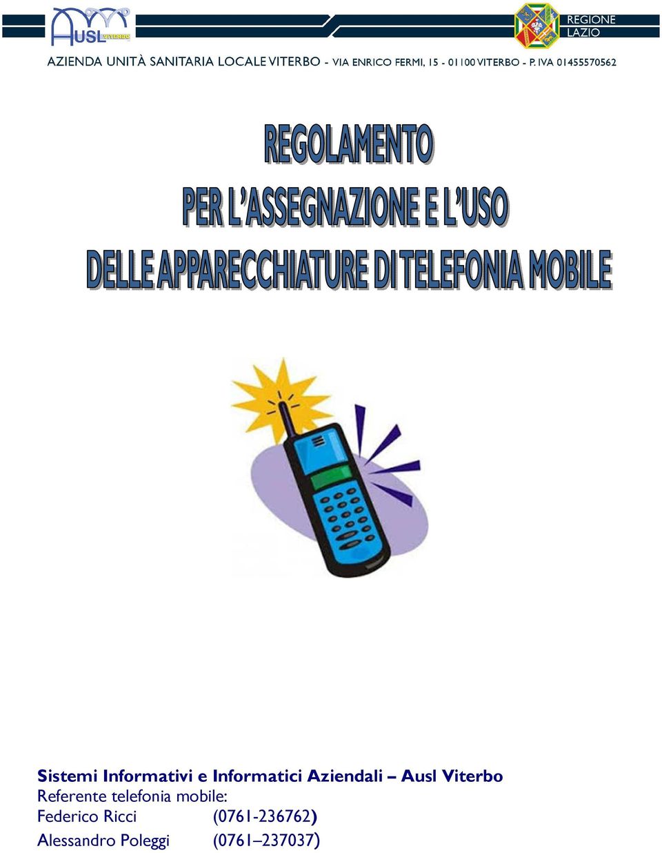 telefonia mobile: Federico Ricci