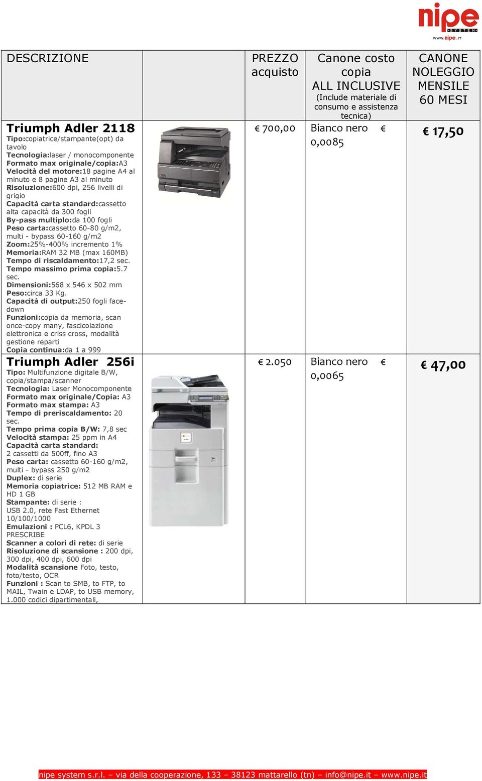 1% Memoria:RAM 32 MB (max 160MB) Tempo di riscaldamento:17,2 Tempo massimo prima copia:5.7 Dimensioni:568 x 546 x 502 mm Peso:circa 33 Kg.