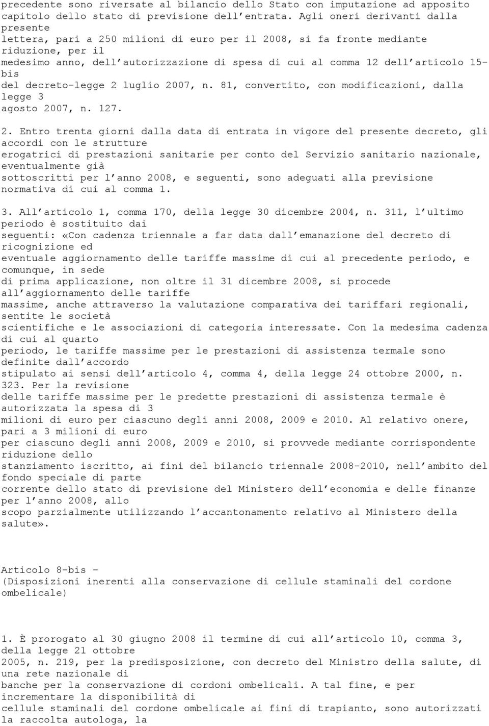 articolo 15- bis del decreto-legge 2 