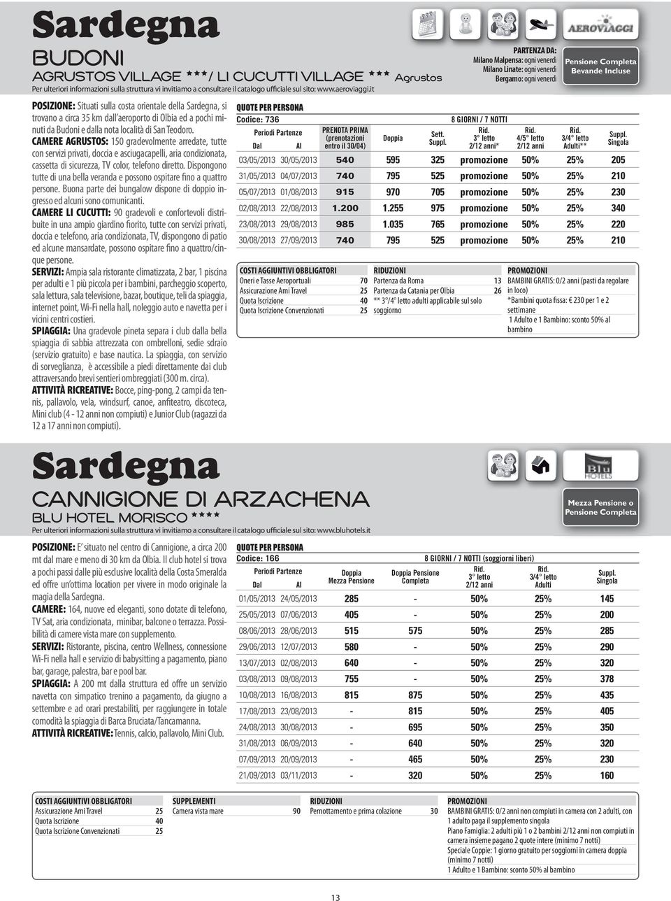 CAMERE AGRUSTOS: 150 gradevolmente arredate, tutte con servizi privati, doccia e asciugacapelli, aria condizionata, cassetta di sicurezza, TV color, telefono diretto.