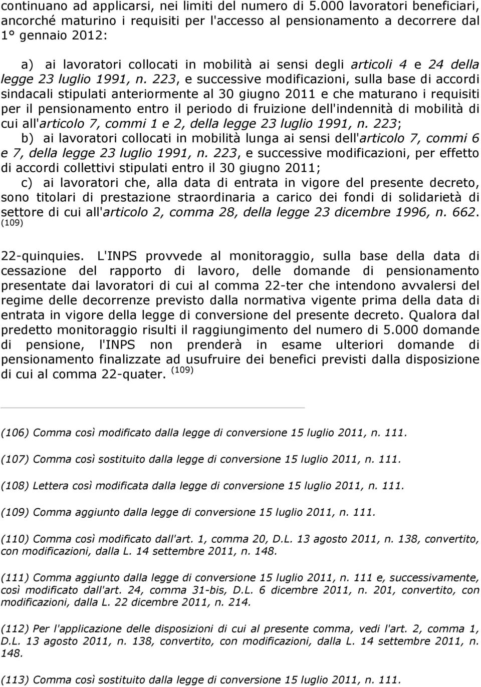 legge 23 luglio 1991, n.