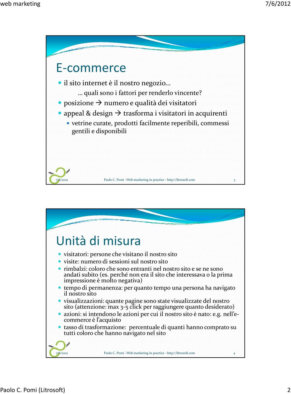 Pomi Web marketing in practice - http://litrosoft.